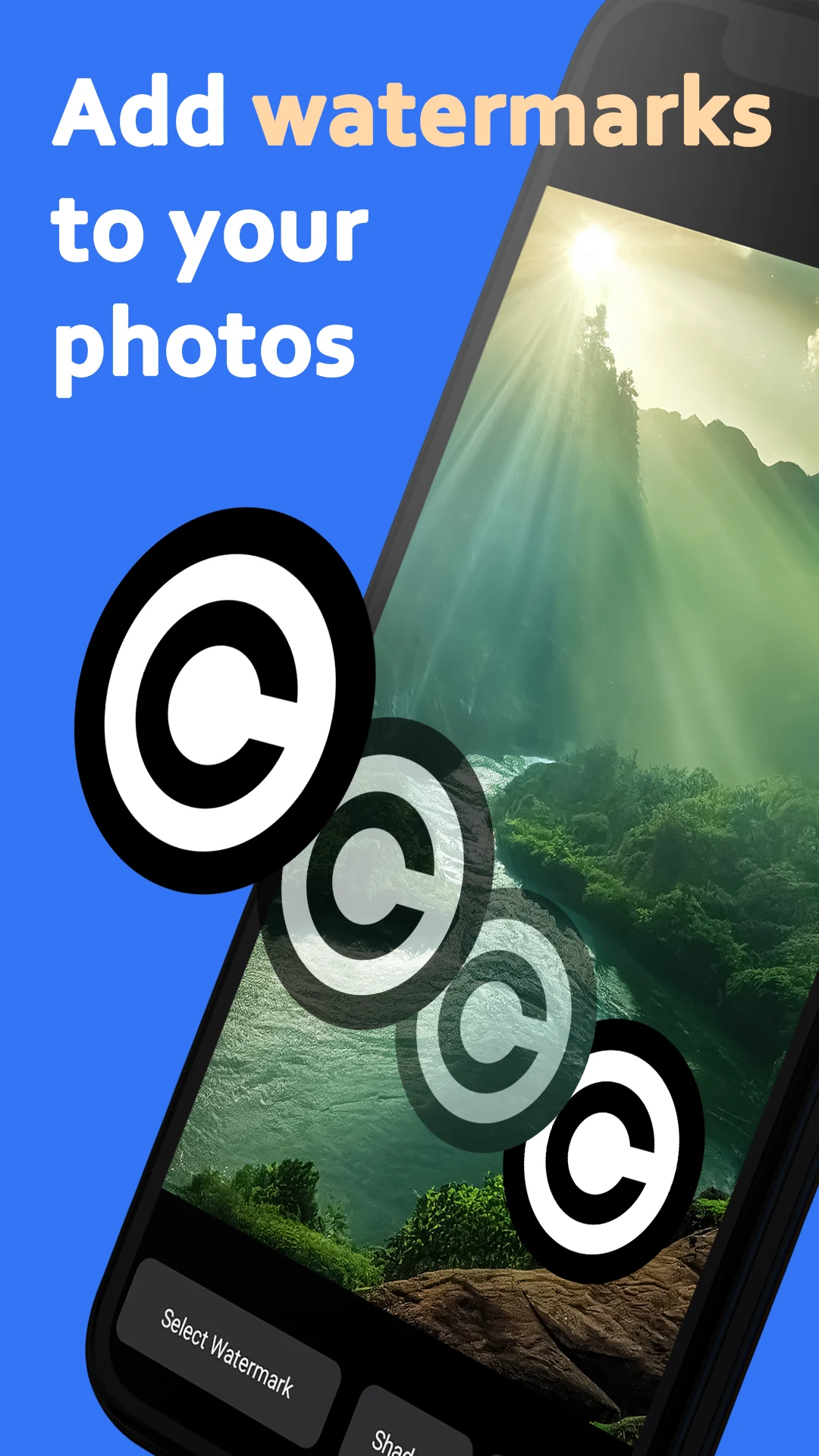 Add Logo & Watermark to Photos screenshot
